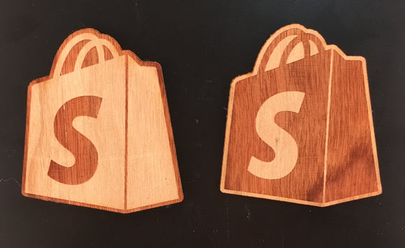 Custom REAL Wood Stickers