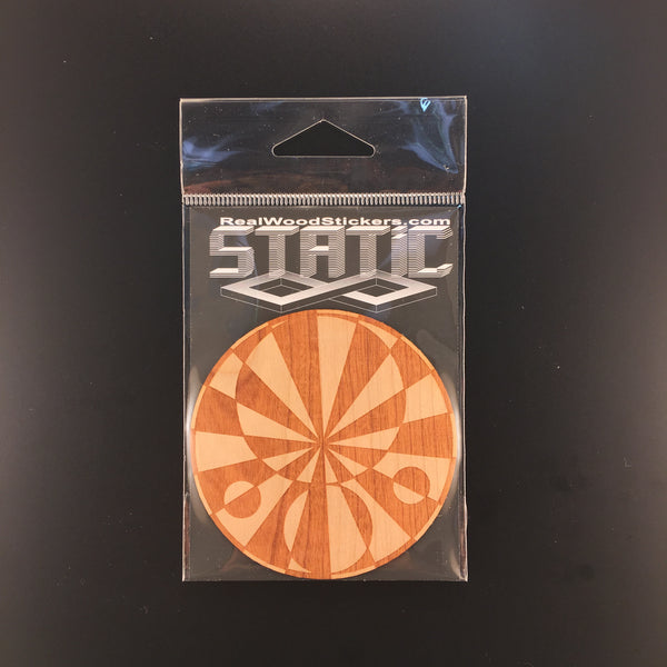 Liddington Castle REAL Wood Sticker