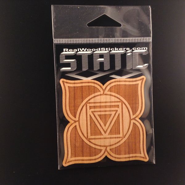 Manipura Naval REAL Wood Sticker